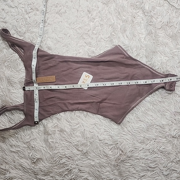 SKIMS COTTON RIB BODYSUIT/ NWT/ UMBER/ XXS,L/XL/3X - Picture 11 of 17